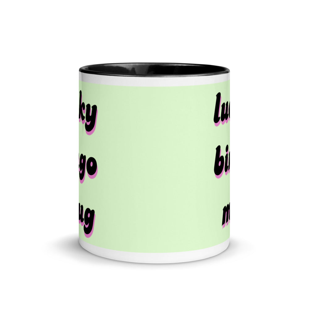 Lucky Bingo Mug with Color Inside