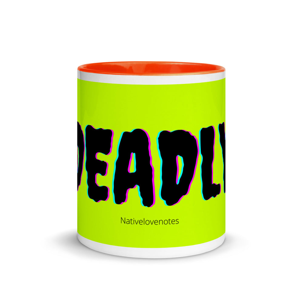 Deadly Mug with Color Inside