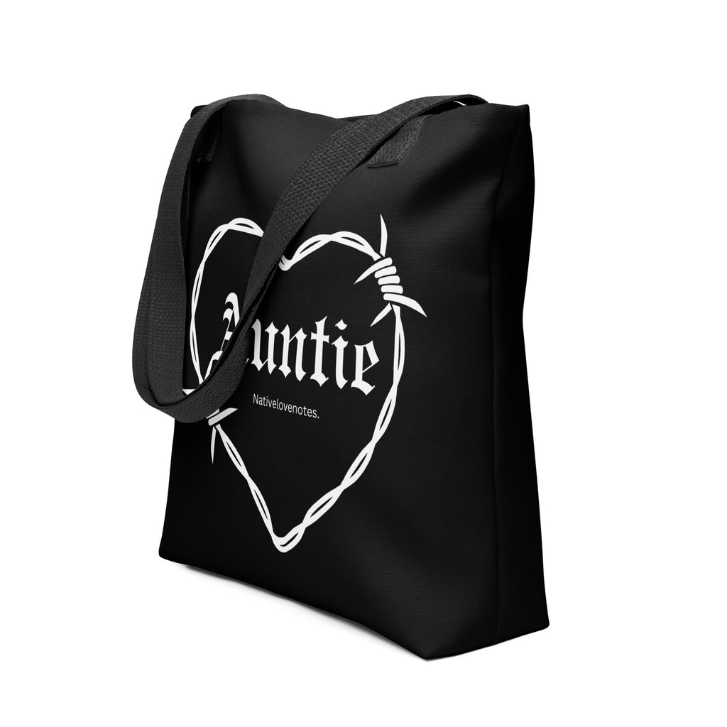 Auntie (white) Tote bag