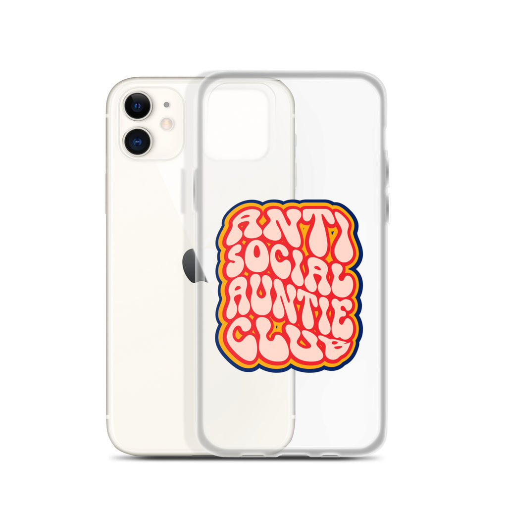 Anti Social Auntie Clear Case for iPhone®