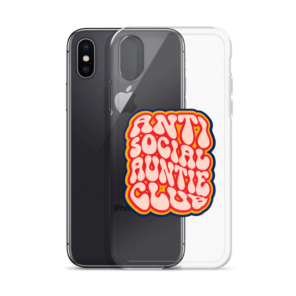 Anti Social Auntie Clear Case for iPhone®