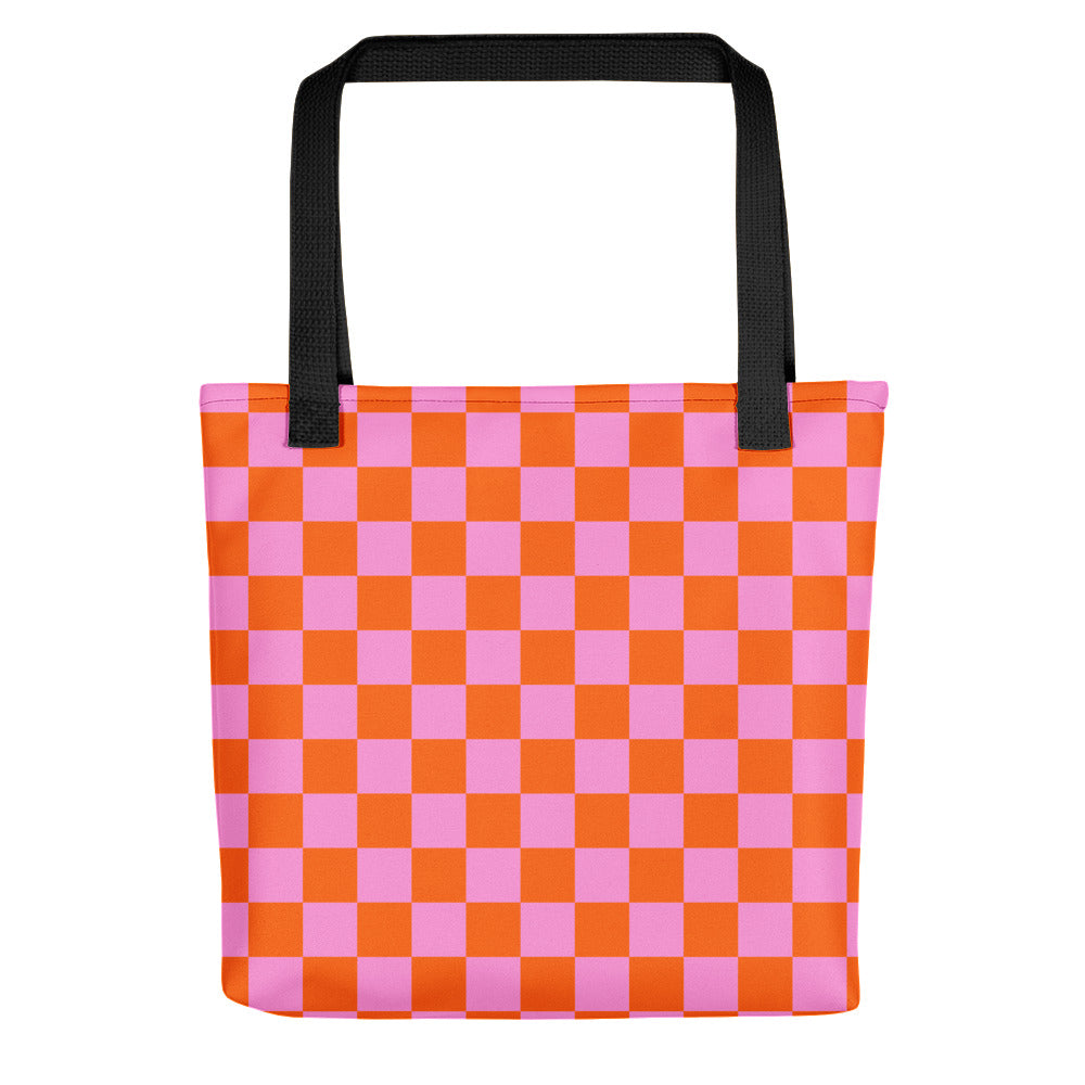 Checkered Tote bag