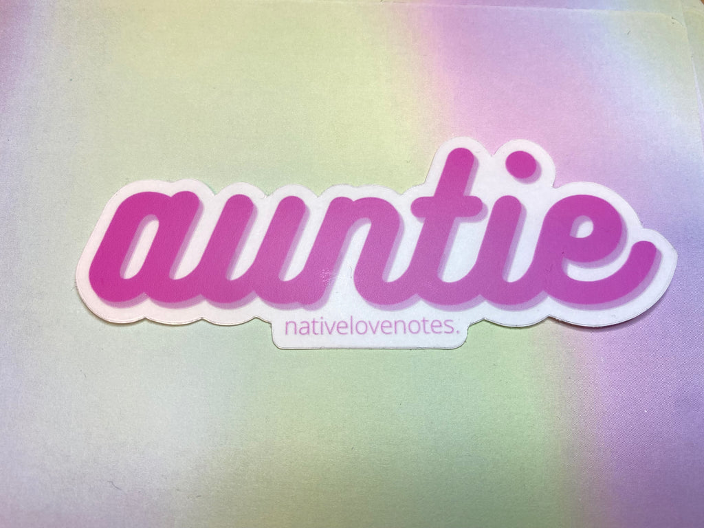 auntie sticker