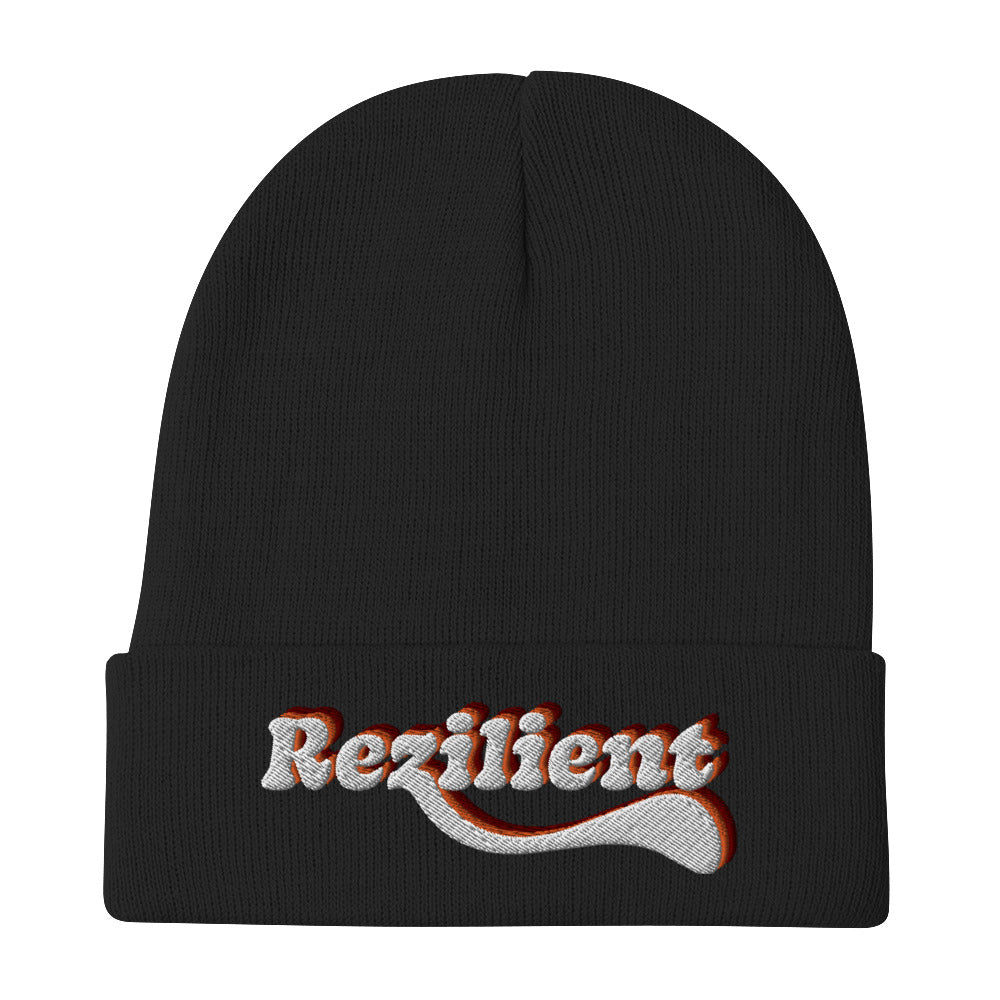 Rezilient Embroidered Beanie