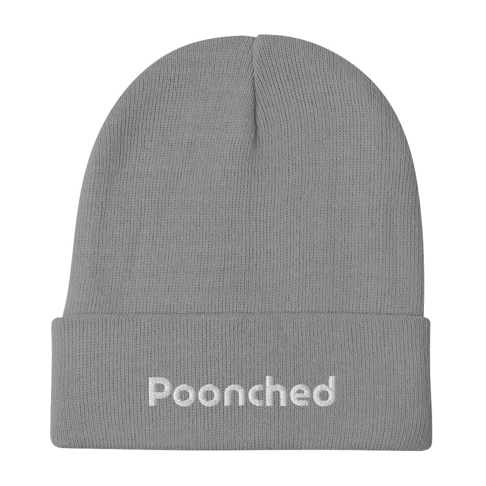 poonched Embroidered Beanie