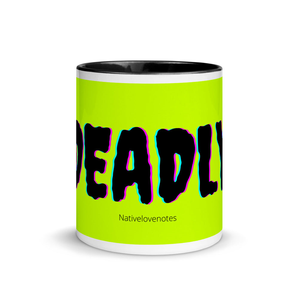 Deadly Mug with Color Inside