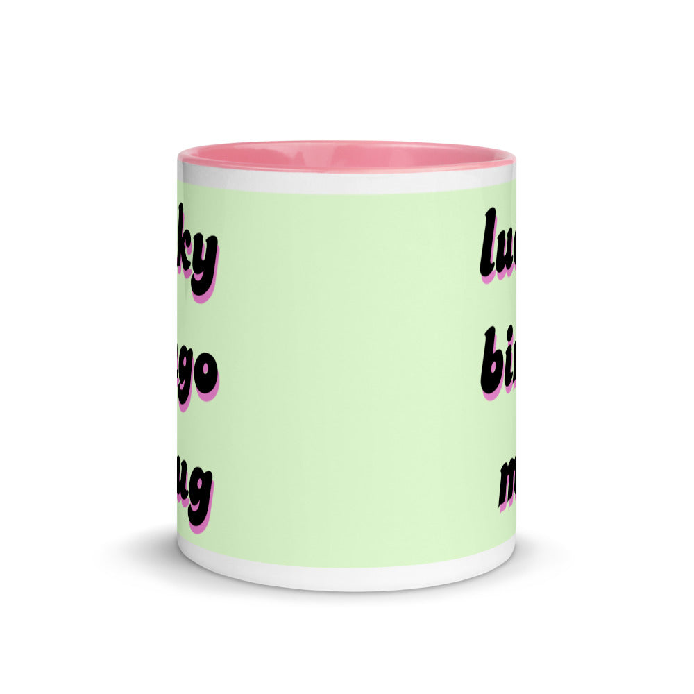 Lucky Bingo Mug with Color Inside