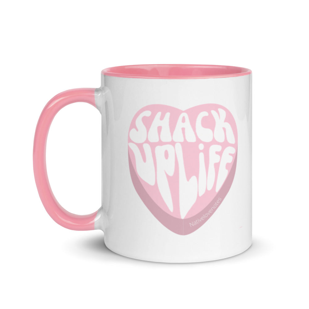 Shack Up Life Mug with Color Inside