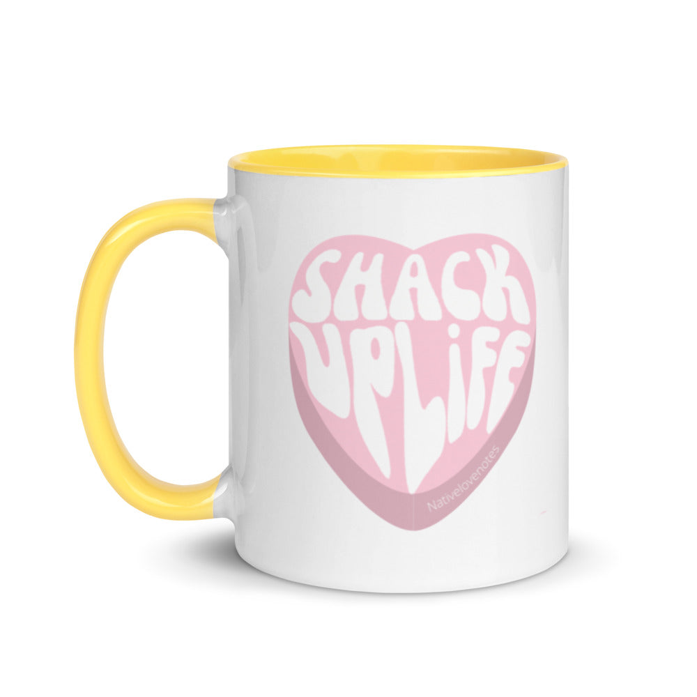 Shack Up Life Mug with Color Inside
